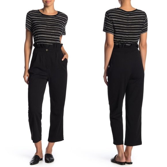 Good Luck Gem Pants - GOOD LUCK GEM High Waisted Ankle Trousers